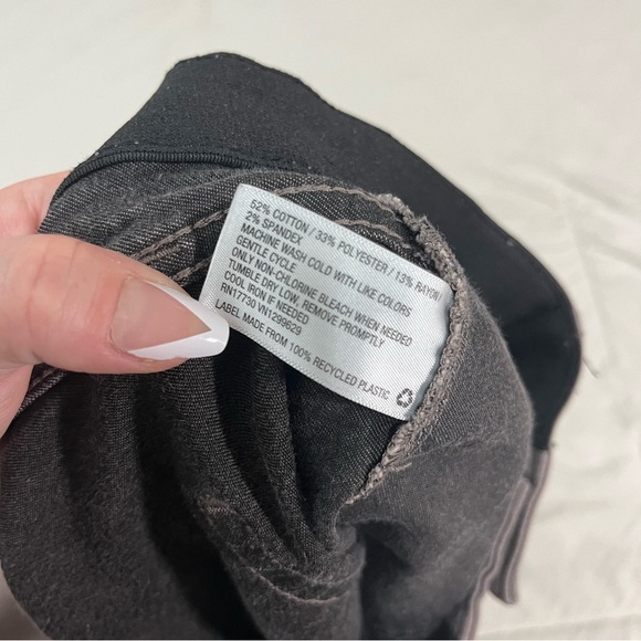 Knox Rose Women’s Mauve Grey Stretchy Chino Pant Size 12 - Picture 7 of 11